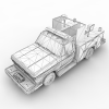 Pickup Fire消防车-汽车-其它-VR/AR模型-3D城