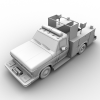 Pickup Fire消防车-汽车-其它-VR/AR模型-3D城