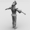 卓越之剑 男-角色人体-角色-VR/AR模型-3D城