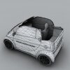 智能小车的迷你敞篷车-汽车-家用汽车-VR/AR模型-3D城