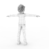 帅哥哥-角色人体-角色-VR/AR模型-3D城