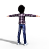 帅哥哥-角色人体-角色-VR/AR模型-3D城