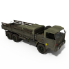 Faun L90854 German Army-Truck Cold-War-Era-VR/AR模型-3D城