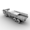 Faun L90854 German Army-Truck Cold-War-Era-VR/AR模型-3D城