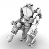 科幻军事人形-角色人体-角色-VR/AR模型-3D城