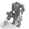 科幻军事人形-角色人体-角色-VR/AR模型-3D城