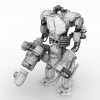 科幻军事人形-角色人体-角色-VR/AR模型-3D城