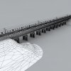 铁路-建筑-科幻-VR/AR模型-3D城