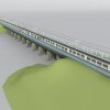 铁路-建筑-科幻-VR/AR模型-3D城