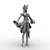 诛仙小猫萝莉-角色人体-角色-VR/AR模型-3D城