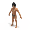男裸模-角色人体-角色-VR/AR模型-3D城