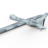 16112 捕食者无人机-飞机-军事飞机-VR/AR模型-3D城