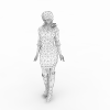 街舞区MM-角色人体-女人-VR/AR模型-3D城
