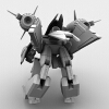 机器人战士-角色人体-角色-VR/AR模型-3D城