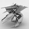 机器人战士-角色人体-角色-VR/AR模型-3D城