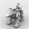 索斯机械兽-角色人体-角色-VR/AR模型-3D城