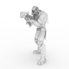 崩溃男主角-角色人体-角色-VR/AR模型-3D城
