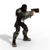 崩溃男主角-角色人体-角色-VR/AR模型-3D城