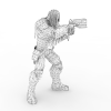 崩溃男主角-角色人体-角色-VR/AR模型-3D城
