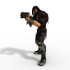 崩溃男主角-角色人体-角色-VR/AR模型-3D城