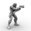崩溃男主角-角色人体-角色-VR/AR模型-3D城