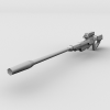 恐龙猎人武器系列-VR/AR模型-3D城