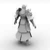 赤壁 武将-角色人体-角色-VR/AR模型-3D城