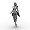 TERA-角色人体-角色-VR/AR模型-3D城