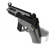mp5冲锋枪-军事-枪炮-VR/AR模型-3D城