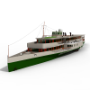 18185 轮船-船舶-轮船-VR/AR模型-3D城