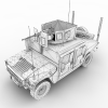 HMMWV GPK (M2)悍马-汽车-军事汽车-VR/AR模型-3D城