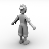 武林外传NPC-角色人体-角色-VR/AR模型-3D城