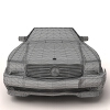 奔驰轿车-汽车-家用汽车-VR/AR模型-3D城