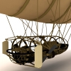 飞艇-飞机-飞行器-VR/AR模型-3D城