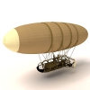 飞艇-飞机-飞行器-VR/AR模型-3D城
