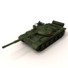 T62主战坦克-汽车-军事汽车-VR/AR模型-3D城