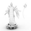 菩萨-角色人体-角色-VR/AR模型-3D城