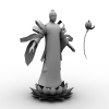 菩萨-角色人体-角色-VR/AR模型-3D城