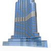 迪拜塔-建筑-办公-VR/AR模型-3D城