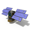 CloudSat卫星-科技-航天卫星-VR/AR模型-3D城