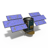 CloudSat卫星-科技-航天卫星-VR/AR模型-3D城