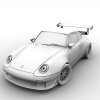 保时捷993 GT2汽车-汽车-家用汽车-VR/AR模型-3D城