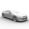 日产GTR R35-汽车-家用汽车-VR/AR模型-3D城