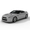 日产GTR R35-汽车-家用汽车-VR/AR模型-3D城