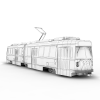 列车-汽车-火车-VR/AR模型-3D城