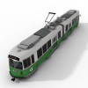 列车-汽车-火车-VR/AR模型-3D城