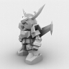 SD机器人-角色人体-角色-VR/AR模型-3D城