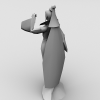 神话OL角色-角色人体-角色-VR/AR模型-3D城