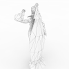 神话OL角色-角色人体-角色-VR/AR模型-3D城