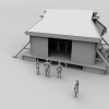 戏台-建筑-古建筑-VR/AR模型-3D城